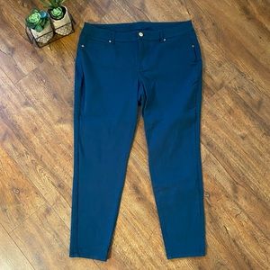 Maurices teal jeggings